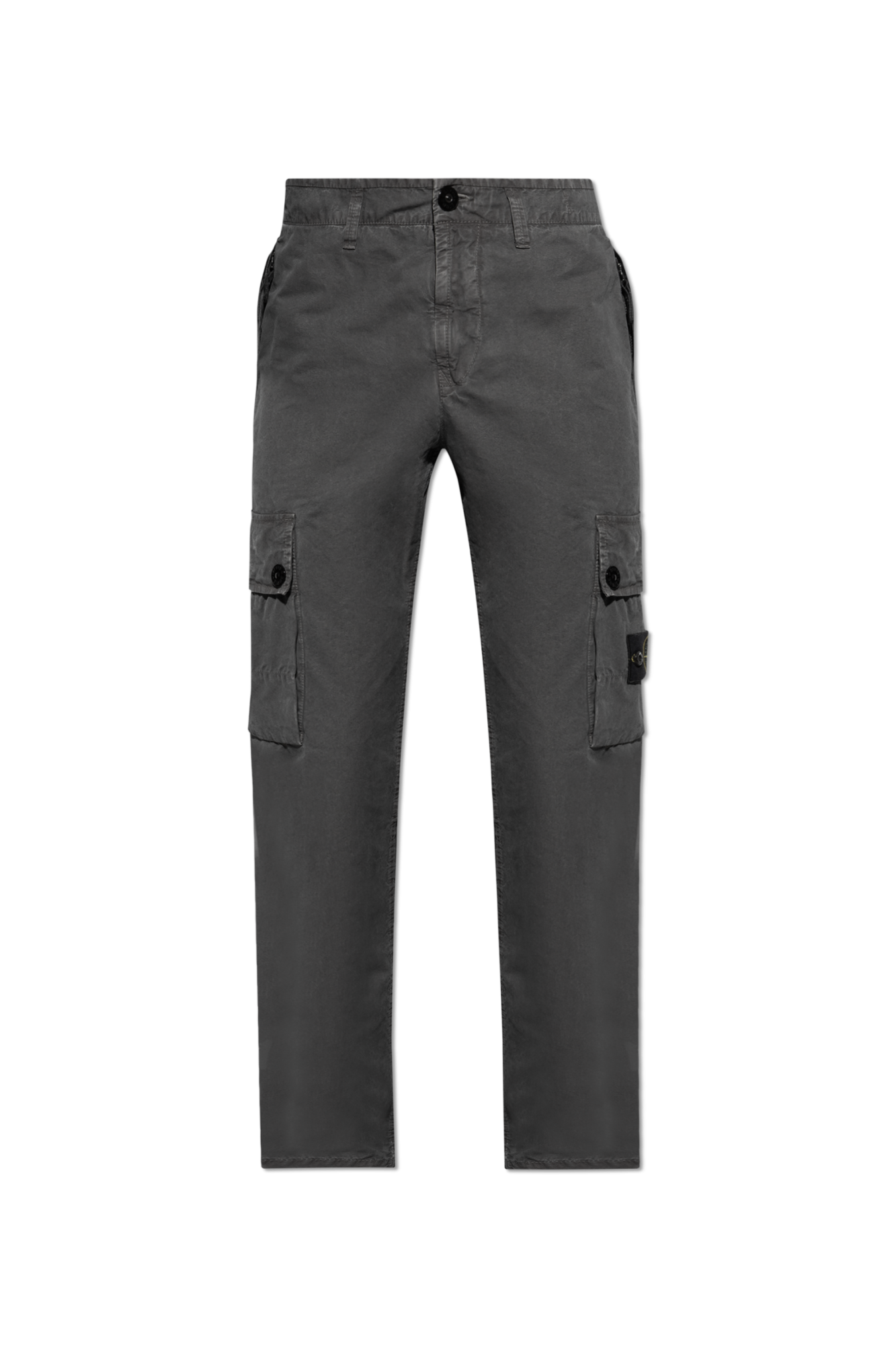 Navy Blue 303L1 STRETCH BROKEN TWILL ORGANIC COTTON 'OLD